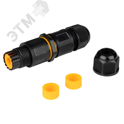 Коннектор кабельный PCC-I3-F 3x2.5 24A IP68