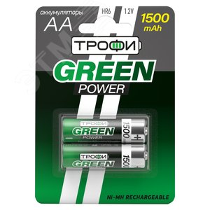 Батарейка HR6-2BL 1500mAh (20/240/17280)