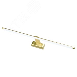 Светильник светодиодный ULT-F32-9W/NW IP20 GOLD для подсветки картин и зеркал. 220V. Белый свет. Корпус алюминий. Золотистый