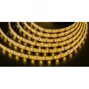 Лента светодиодная 4.8Вт/м 12В желтый IP65 60LED/м NLS-3528 5м