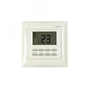 Терморегулятор программируемый RX-527H, бежевый, совместим с Legrand серии Valena, REXANT