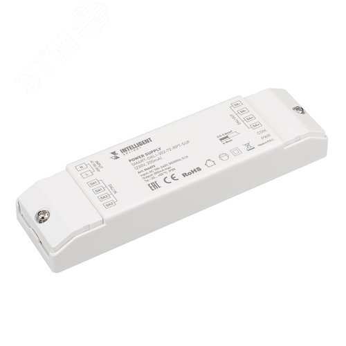 Блок питания шины INTELLIGENT SMART-DALI-302-72-RPT-SUF (230V, 200mA) (IARL, IP20 пластик, 5 лет)