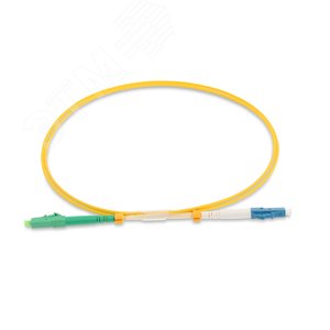 Патч-корд оптический simplex 1м LC/APC-LC/UPC 9/125 sm LSZH