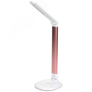 Светильник LIGHTING светодиодный настольный 2010 7Вт на подставке QI-заряд розовый