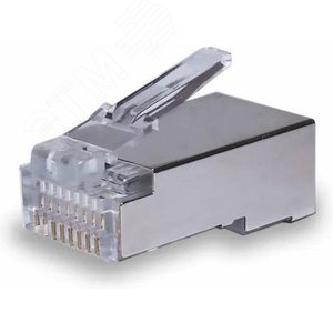 Коннекторы 8P8C (Компьютерные разъемы) F/UTP Cat.5e 50U (RJ-45) Уп. 100шт.