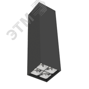 Светильник светодиодный ДПО-14Вт 4000К DL-Box Reflect Multi 24 град. черный