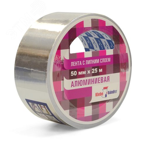 Алюминиевая лента 50 мм х 10м 50мк Klebebander/24