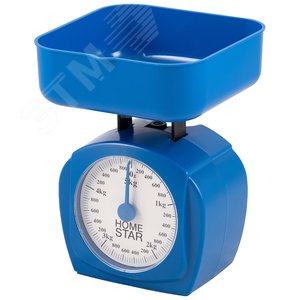 Весы кухонные механические HS-3005М до 5 кг, цвет синий
