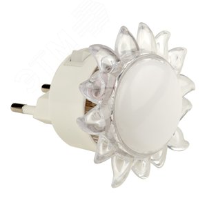 Ночник светодиодный DTL308 0,5W 4LED триколор (красный, синий, зеленый) Подсолнух