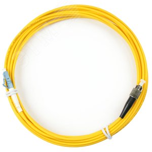 Патч-корд оптический simplex 5м LC-FC 9/125 sm LSZH