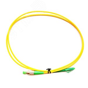 Патч-корд оптический simplex 10м FC/APC-LC/APC 9/125 sm LSZH