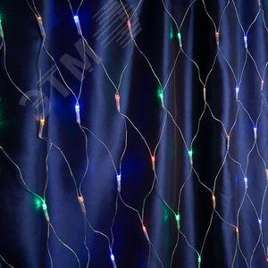 Гирлянда Сеть LED мультиколор 2х2 м