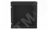 Шкаф телекоммуникационный настенный разборный черный 12U 600x650 ШТ-НСр-12U-600-650-П-Ч дверь перфорированная