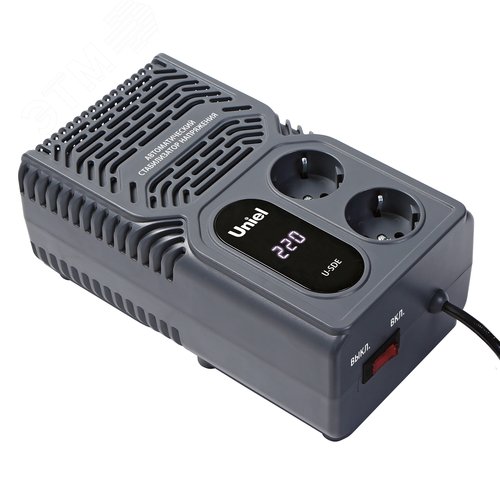 Стабилизатор напряжения серии Constant 1000ВА Настольный TM Uniel U-SDE 1000W