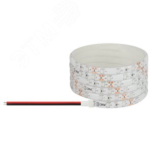 Лента светодиодная 4,8Вт/м 12В зеленыйК IP65 60LED/м LS2835-4,8-60-12-G-IP65-1 year-5m