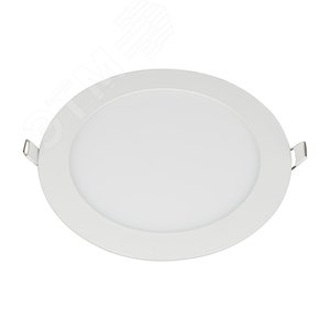 Светильник светодиодный встраиваемый (4000 К) корпус белый UЛм-Q236 12W/4000K WHITE