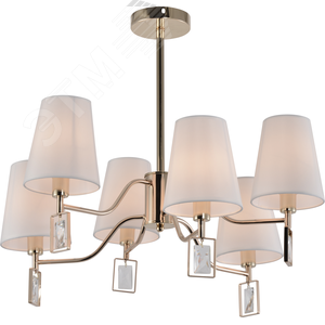 Люстра Cristal 2095-306 6 х Е14 40 Вт классика Rivoli (Б0062113)