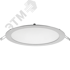 Светильник светодиодный ДВО-18w OLP-R1-18W-R220-4K-WH-LED