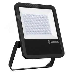 Прожектор светодиодный асимметричный ДО-105Вт 3000К 13750м IP66 чёрный