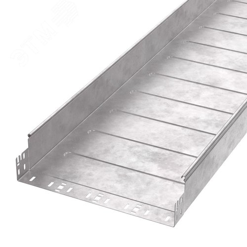 Лоток неперфорированный Профи HDZ 400х100x3000 (1,0 мм) (6 м/уп)