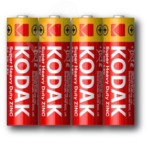 Батарейка Kodak R6-4S SUPER HEAVY DUTY Zinc [KAAHZ 4S] (24/576/34560)