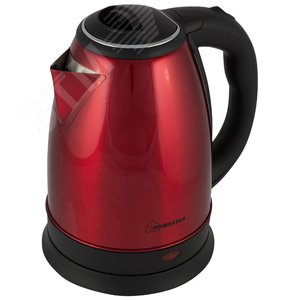 Чайник стальной HS-1010 на 1.8 л, цвет красный