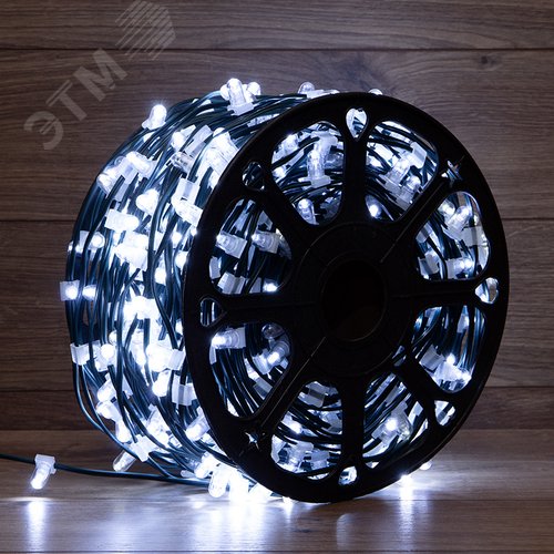 Гирлянда LED ClipLight 12V 150 мм, диоды белые, Flashing белый