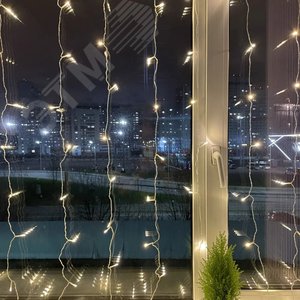 Гирлянда LED Дождь/Занавес 2м*2м теплый свет, 24V,IP44 ENOZ-2B необходим трансформатор Б0041911 приобретается отдельно Б0041908