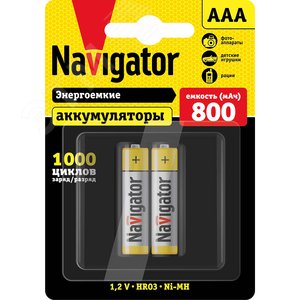 Аккумулятор NHR-800-HR03-BP2
