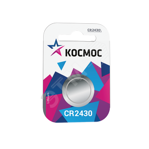 Батарейка  CR2430 3V Lithium 1BL