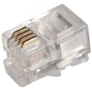 Разъем телефонный RJ-9(4P4C),