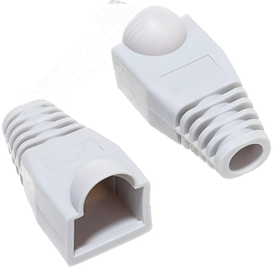 Колпачок изолирующий для разъемов RJ-45 серый (10 шт)