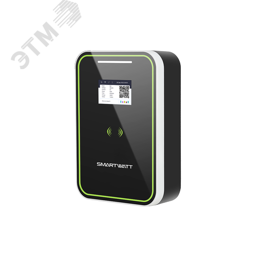 Зарядная станция для электромобиля SMARTWATT EVC, 22 кВт, коммерческая OCPP 1.6J, переменный ток, 3 фазы 380 В 32 А, кабель 5 метров TPU GBT, IP54