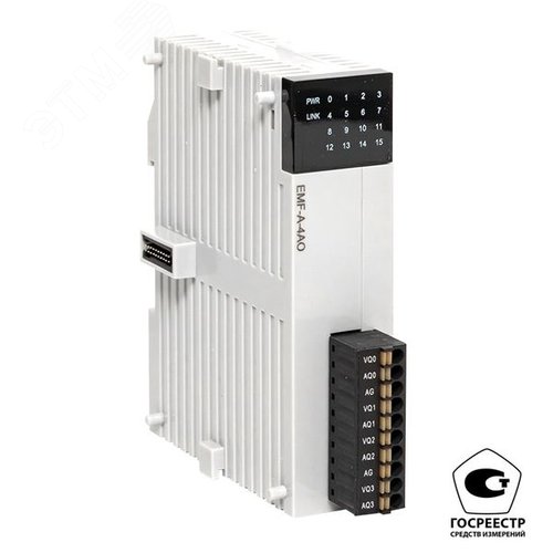 Модуль аналогового вывода EMF 4 PRO-Logic  (с поверкой)