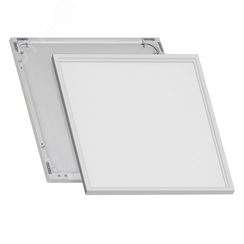 Светильник светодиодный аварийный CSVT SPARTA-PANEL-A 34 595х595х18 CRI80 4000 opal-sand IP40 белый подвесной/накладной/встраиваемый армстронг для выносного БАП