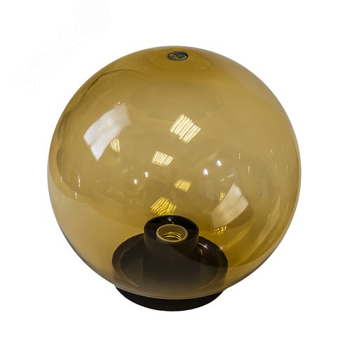 Светильник на опору/кронштейн НТУ 01-100-3033 шар золотистый IP44 Е27 max100Вт d300mm