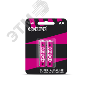 Элемент питания, LR 6 Super Alkalineблистер, 2 шт.