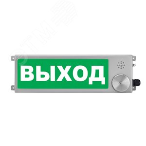Оповещатель взрывозащищенный свето-звуковое табло ТСЗВ-Exi-Н-П ''Спуск по лестнице'' З/Б, 12-36В