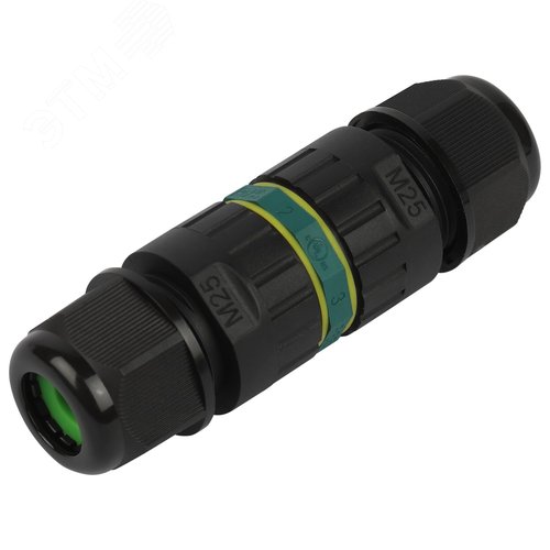 Коннектор кабельный прямой 5-Pin 0.5-2.5 мм2 NO-224-674 безвинтовой IP68