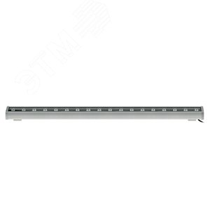 Прожектор светодиодный линейный ULF-L52-18W/6400K/L100 220V IP65 SILVER 1000мм Дневной свет 6400К 1690 Лм Алюминий