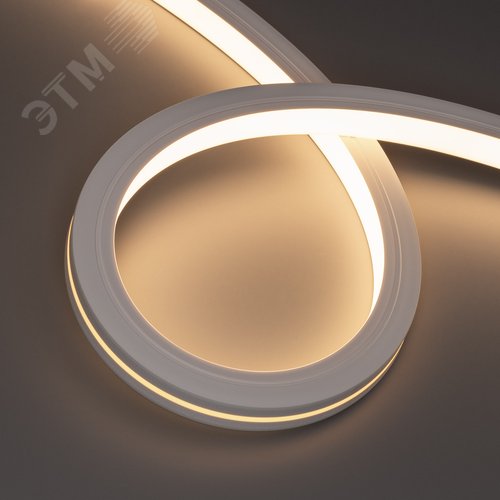 Лента герметичная MOONLIGHT-TOP-X280-20x20mm 24V Warm3000 10 W/m, IP67, 15m, wire x1, вывод боковой, 5 лет