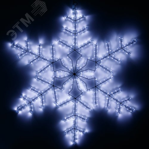 Фигура ARD-SNOWFLAKE-M3-920x920-432LED White 230V, 30W ARDCL, IP65