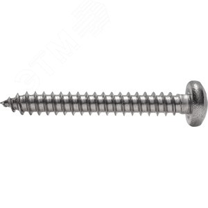 Саморез с полукруглой головкой DIN 7981  4,8x 16 A2