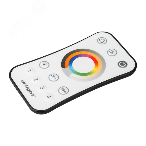 Пульт SMART-R16-MULTI 4 зоны, 2.4G ARL, IP20 пластик, 5 лет