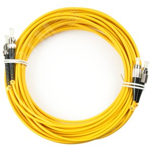 Патч-корд оптический duplex 15м FC-ST 9/125 sm LSZH