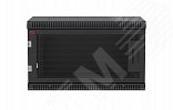 Шкаф телекоммуникационный настенный разборный черный 6U 600x650 ШТ-НСр-6U-600-650-П-Ч дверь перфорированная