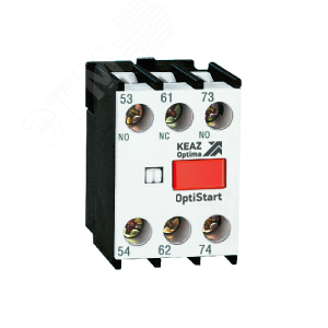 Блок контактный OptiStart K-FX-48412 фронтальный 1НО+2НЗ для F-09..(A)F-150 и FR