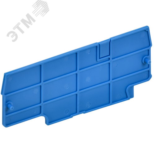ARMAFIX Заглушка EPCX6-3 BU для колодки клеммной CP/CX6-3 синяя IEK