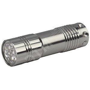 Фонарь Трофи 9xLED, алюм, 3хААА, карт