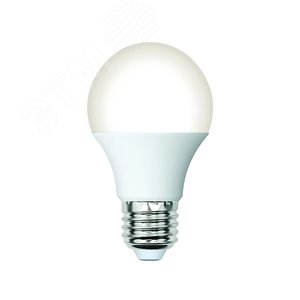 Лампа светодиодная LED-A60-7W/4000K/E27/FR/SLS Форма A матовая (4000K)